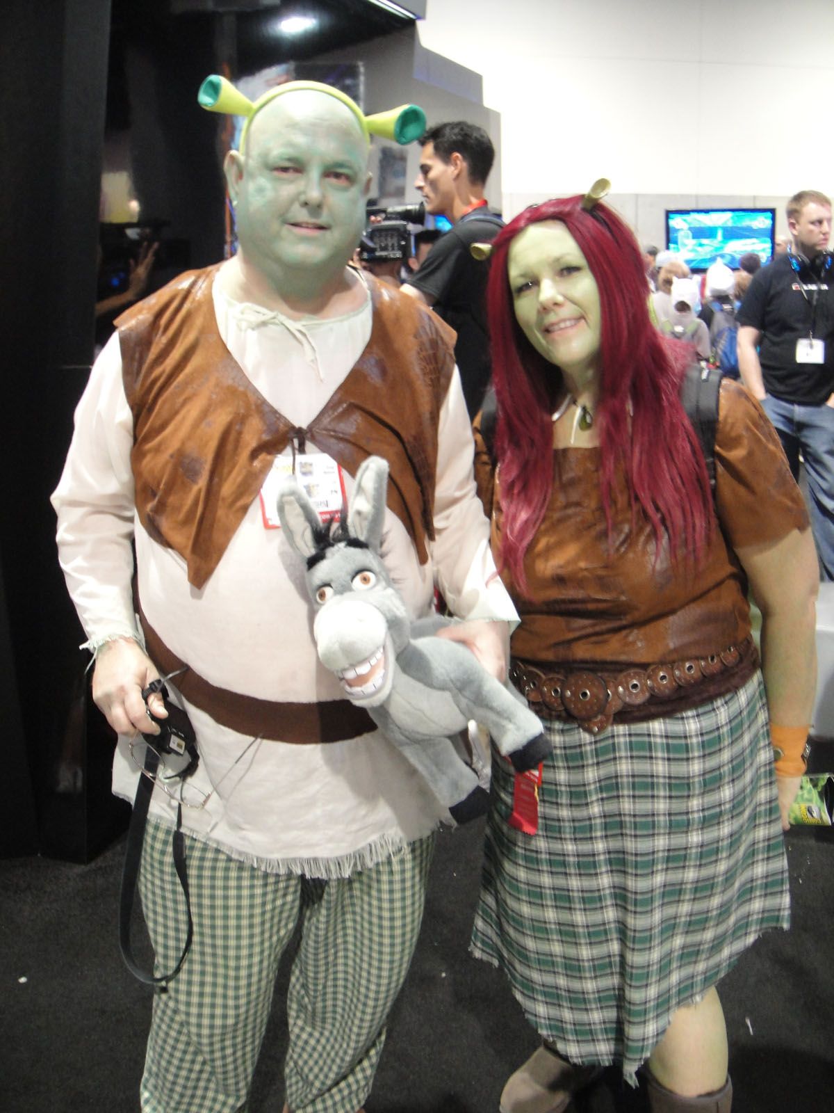 Comic-Con 2010 - Shrek and Fiona costumes