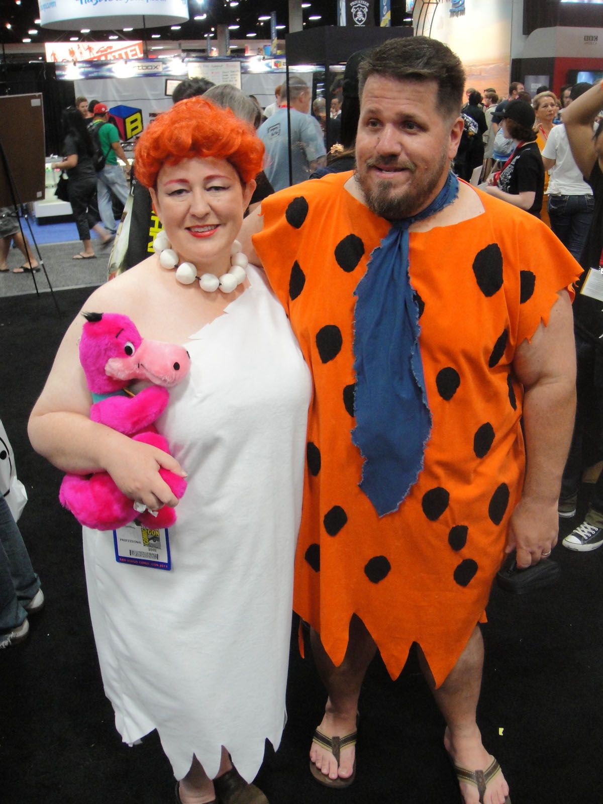 San Diego Comic-Con 2011 - Wilma and Fred